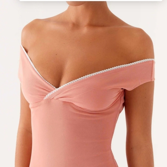 NWT Peppermayo Katiya Maxi Dress - Peach Size 8 - Picture 15 of 16